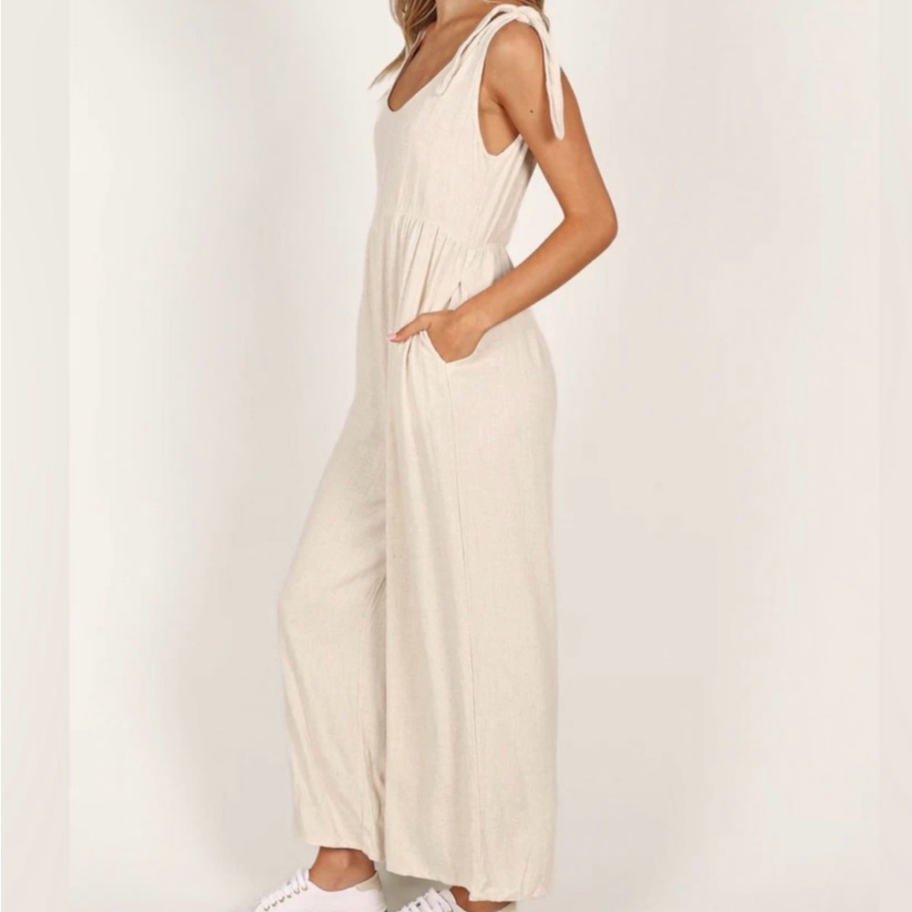 Petal & Pup Cream Jumpsuit